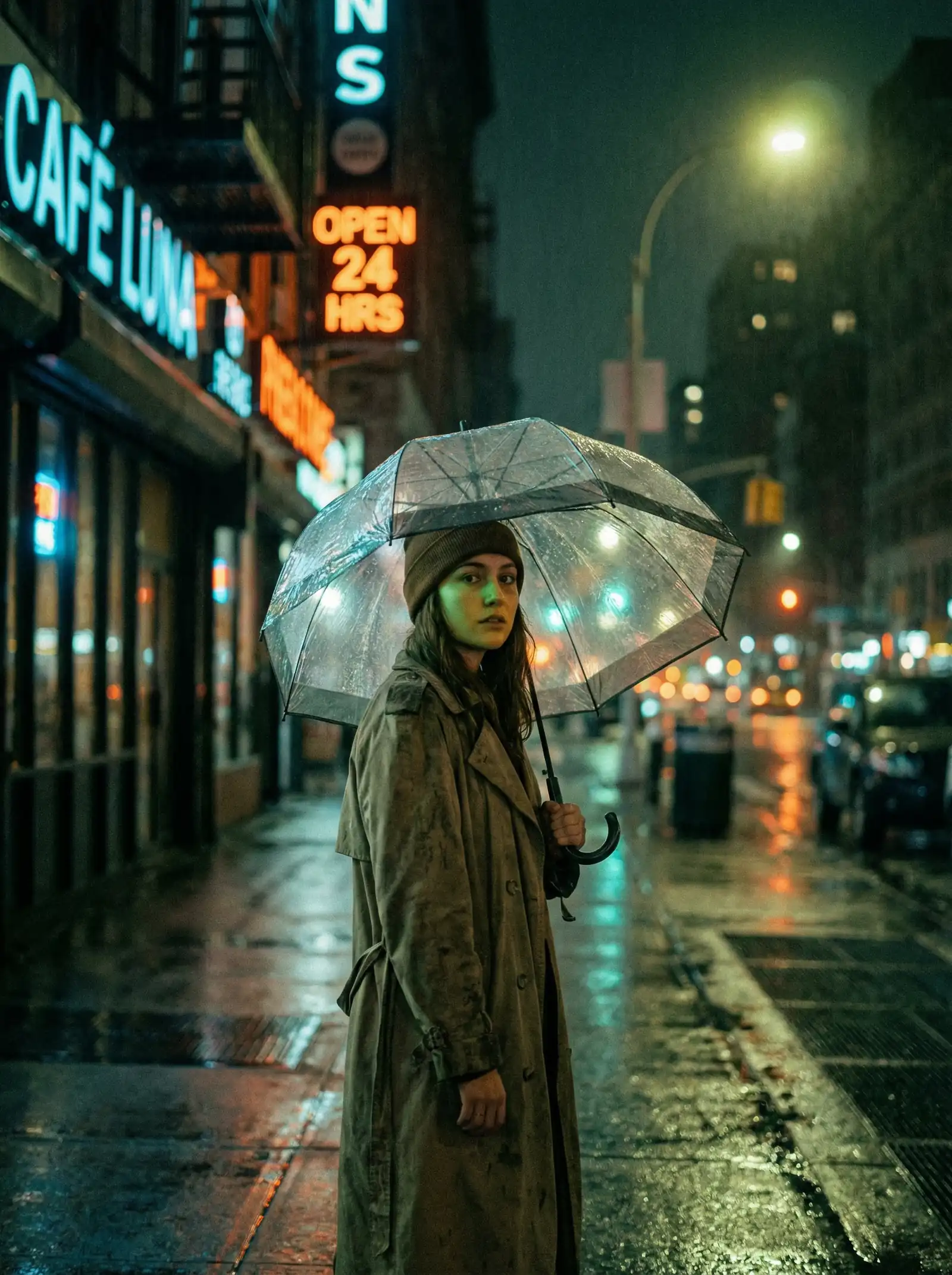 爱妻艺 本周佳作 - 雨夜独行